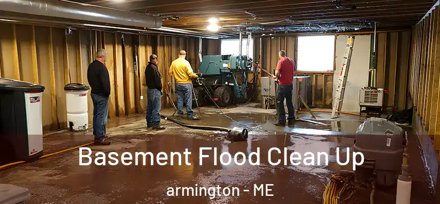 Basement Flood Clean Up armington - ME