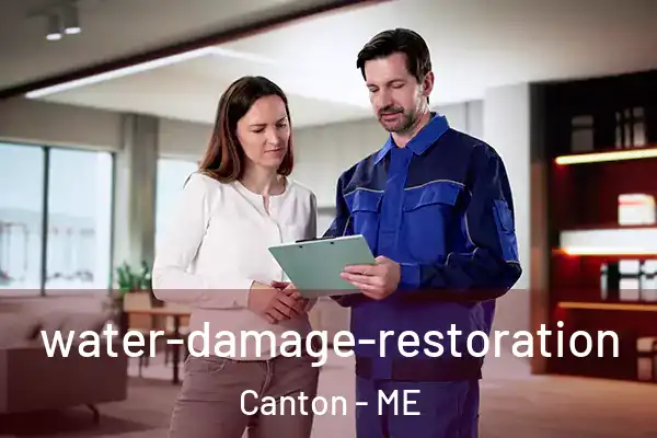 water-damage-restoration Canton - ME