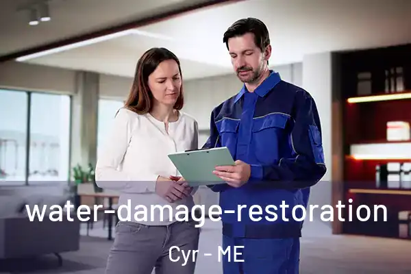 water-damage-restoration Cyr - ME