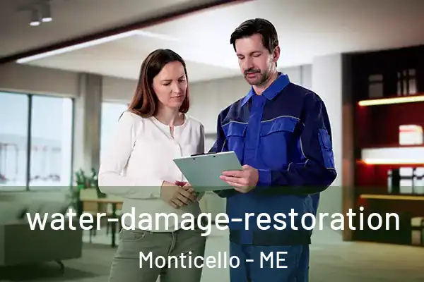 water-damage-restoration Monticello - ME