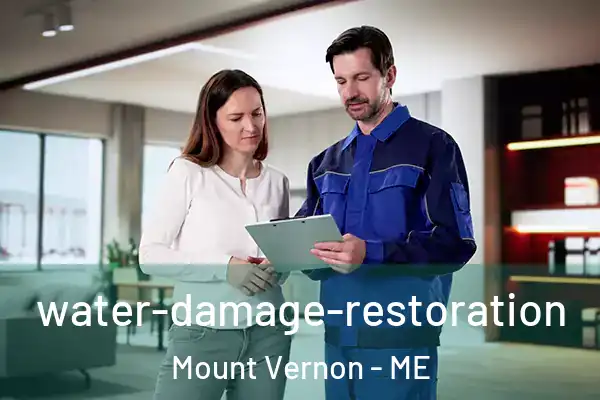 water-damage-restoration Mount Vernon - ME